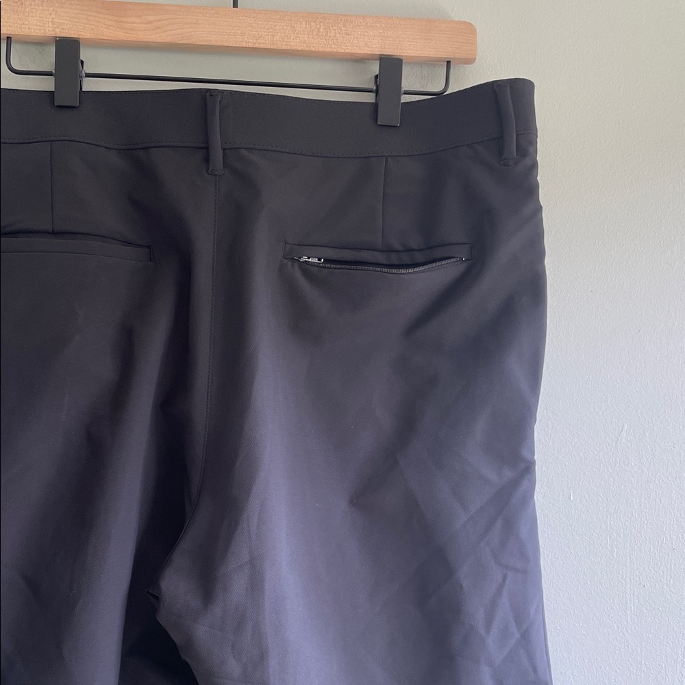 Banana Republic Timber Wolf Black Pants Men’s 36X32 Straight Leg Chino Mid Rise - Picture 8 of 9